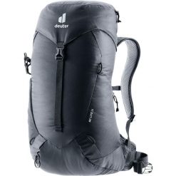 Plecak z siatką dystansową Deuter AC Lite 16 - black. Czarne plecaki męskie Deuter, bez wzorów, sportowe. Za 426.99 zł.