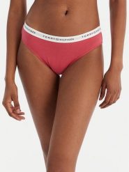 Tommy Hilfiger Figi klasyczne UW0UW05876 Różowy. Czerwone majtki damskie Tommy Hilfiger, z bawełny. Za 69.99 zł.