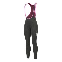 Spodnie rowerowe damskie Alé Cycling Solid Essential Bib. Czarne spodnie sportowe damskie ALÉ CYCLING, bez wzorów, sportowe, rowerowe. W wyprzedaży za 373.99 zł.