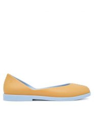 Melissa Baleriny Switch 36154 Niebieski. Niebieskie balerinki damskie Melissa, bez wzorów, z tworzywa sztucznego, bez obcasa, bez zapięcia. Za 259.99 zł.