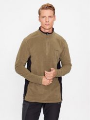 Columbia Polar Klamath Range™ II Half Zip Brązowy Regular Fit. Brązowe bluzy sportowe męskie Columbia, m, bez wzorów, z polaru, bez kaptura. Za 179.99 zł.