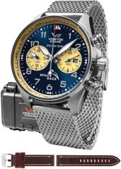 Zegarek Vostok Europe Zegarek męski Vostok Europe 6S21-325A667-SET srebrny. Szare zegarki męskie Vostok Europe, bez wzorów, srebrne. Za 2,130.00 zł.