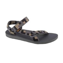 Męskie Oryginalne Sandały Uniwersalne. Szare sandały męskie Teva, bez wzorów, sportowe, bez zapięcia. Za 386.99 zł.