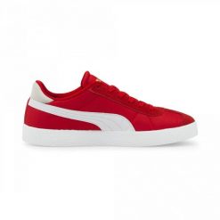 Buty do chodzenia męskie Puma CLUB NYLON. Czerwone buty sportowe męskie Puma, bez wzorów, z materiału, bez zapięcia, trekkingowe. Za 299.00 zł.