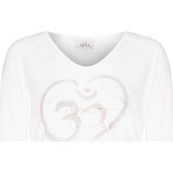 Bluza DEHA HARMONIC. Białe bluzy damskie Deha, bez wzorów, bez ramiączek, bez kaptura. W wyprzedaży za 227.00 zł.