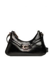 Guess Torebka 178716 Czarny. Czarne listonoszki damskie Guess, z aplikacjami, ze skóry, bez dodatków. Za 339.99 zł.