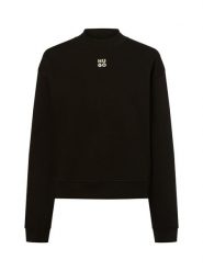 HUGO Bluza - Daxandria Kobiety Bawełna czarny, S. Czarne bluzy damskie Hugo, s, bez wzorów, z bawełny, bez ramiączek, bez kaptura. Za 429.95 zł.