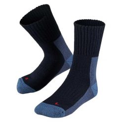 Skarpety turystyczne unisex - Multi niebieskie - 2 pary. Niebieskie skarpetki damskie Xtreme, bez wzorów, z elastanu. Za 156.04 zł.