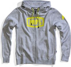 100% Bluza męska Syndicate Hooded Zip Sweatshirt Grey Heather r. XL. Brązowe bluzy męskie 100%, m, bez wzorów, bez kaptura. Za 234.47 zł.