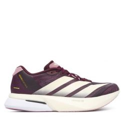Buty do biegania adidas. Czerwone obuwie sportowe damskie Adidas, bez wzorów, bez zapięcia, do biegania. Za 699.99 zł.