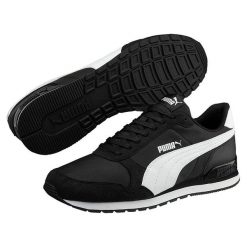 Trampki Puma ST Runner v2 NL, Czarny, Mężczyźni. Czarne trampki męskie Puma, bez wzorów, z gumy, bez zapięcia. Za 239.64 zł.