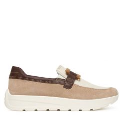 Półbuty Ara. Brązowe półbuty damskie Ara, bez wzorów, bez obcasa, na płaskiej podeszwie, bez zapięcia. Za 589.99 zł.