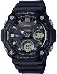 Zegarek Męski CASIO AEQ-120W-1AVDF + BOX. Zegarki męskie Casio, bez wzorów. Za 311.81 zł.