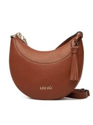 Liu Jo Torebka M Hobo AF5251 E0058 Brązowy. Brązowe listonoszki damskie Liu Jo, bez wzorów, ze skóry, bez dodatków. Za 489.99 zł.