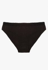 Czarne Majtki Typu Figi z Bawełny Zelvisa. Czarne majtki damskie Born2be, z bawełny. Za 4.99 zł.