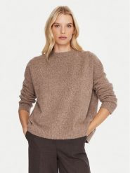 Weekend Max Mara Sweter Sibari 2525366152 Brązowy Relaxed Fit. Brązowe swetry nierozpinane damskie Weekend Max Mara, s, bez wzorów, z wełny, bez kołnierzyka, bez ramiączek. Za 1,039.00 zł.