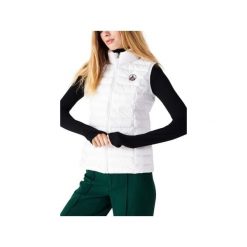 Damska kurtka bez rękawów JOTT Seda. Białe kurtki sportowe damskie Jott, na zimę, xl, bez wzorów, z puchu, bez ramiączek, bez kaptura, narciarskie. W wyprzedaży za 484.35 zł.