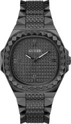 Zegarek Guess Zegarek męski Guess GW0622G2 CYRKONIE czarny. Czarne zegarki męskie Guess, z aplikacjami. Za 962.00 zł.
