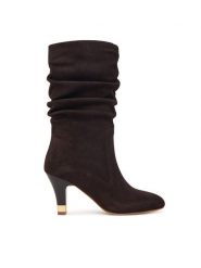 Liu Jo Botki Blake 02 SF6083 PX002 Brązowy. Brązowe botki damskie Liu Jo, bez wzorów, ze skóry, bez obcasa, na słupku, bez zapięcia. Za 879.99 zł.