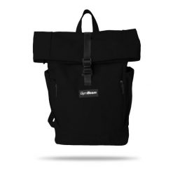 Plecak miejski rolltop 30 l czarny Rolltop. Czarne plecaki męskie GYMBEAM, bez wzorów, z materiału, biznesowe. Za 153.90 zł.