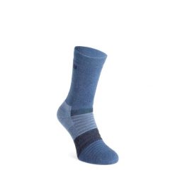 Skarpety merino Inov-8 Merino High Sock. Niebieskie skarpetki damskie Inov-8, bez wzorów. Za 70.99 zł.
