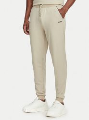 HUGO Spodnie dresowe Noah 50566158 Beżowy Regular Fit. Brązowe spodnie sportowe męskie Hugo, m, bez wzorów, z bawełny. Za 379.99 zł.