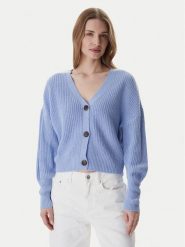 Vero Moda Kardigan Lea 10249632 Błękitny Regular Fit. Niebieskie kardigany damskie Vero Moda, l, bez wzorów, z syntetyku, bez kołnierzyka. Za 119.99 zł.