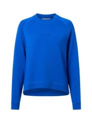 Marc O'Polo Denim Bluza Kobiety Bawełna niebieski, XS. Niebieskie bluzy damskie Marc O'Polo DENIM, xs, bez wzorów, z bawełny, bez ramiączek, bez kaptura. Za 229.95 zł.