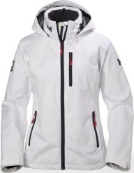 Helly Hansen Helly Hansen damska kurtka W Crew Hooded Jacket 33899 001 - biała XS. Białe kurtki sportowe damskie Helly Hansen, xs, bez wzorów, bez ramiączek, bez kaptura. Za 729.99 zł.