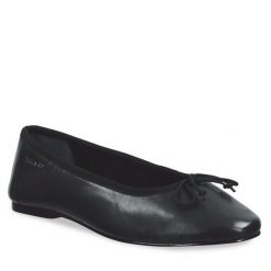 Baleriny Gant. Czarne balerinki damskie GANT, bez wzorów, bez obcasa, bez zapięcia. Za 549.99 zł.