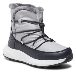 Śniegowce CMP. Szare śniegowce damskie CMP, bez zapięcia. Za 399.99 zł.