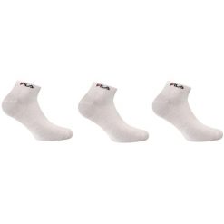 Skarpetki Fila 3-pak Bamboo Uni White 39-42. Czarne skarpetki damskie Fila, bez wzorów. Za 138.99 zł.