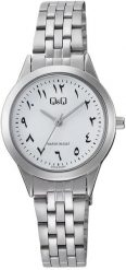 Zegarek damski QQ C01A-010P srebrny. Szare zegarki damskie Q&Q, srebrne. Za 149.00 zł.