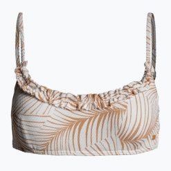 Góra od stroju kąpielowego ROXY Palm Tree Dreams. Białe stroje kąpielowe damskie Roxy, xs, bez wzorów. Za 67.99 zł.