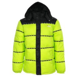 Męska kurtka Fila en Tatsuji Puff Jacket 687288-A255. Zielone kurtki męskie Fila, m, bez wzorów, z materiału, sportowe, z kapturem. Za 209.00 zł.