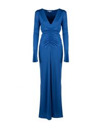 Patrizia Pepe Sukienka | 8A1190/J135 | Kobieta | Niebieski. Niebieskie sukienki damskie Patrizia Pepe, uniwersalny, bez wzorów, z elastanu, eleganckie, bez kołnierzyka, bez ramiączek, maxi, dopasowane. W wyprzedaży za 579.00 zł.