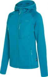 Viking Bluza damska Jukon Hoodie Lady grass green r. L (730/23/0900). Zielone bluzy damskie Viking, l, bez wzorów, bez ramiączek, bez kaptura. Za 325.99 zł.