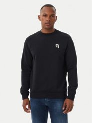 KARL LAGERFELD Bluza 705710 562900 Granatowy Regular Fit. Niebieskie bluzy męskie KARL LAGERFELD, l, bez wzorów, z bawełny, bez ramiączek, bez kaptura. Za 649.99 zł.