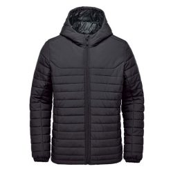 Męska Kurtka Ocieplana Nautilus. Czarne kurtki męskie STORMTECH, m, bez wzorów, z puchu, sportowe, bez kaptura. Za 393.99 zł.