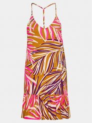 Maaji Sukienka letnia PT1738CSD002 Kolorowy Regular Fit. Sukienki damskie Maaji, na lato, l, bez wzorów, z syntetyku, bez kołnierzyka, bez ramiączek. Za 209.99 zł.