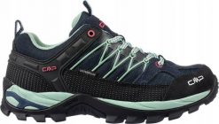 Buty trekkingowe damskie CMP CMP Rigel Low Wmn WP 3Q54456-62MN Granatowe 37. Obuwie trekkingowe damskie CMP, bez zapięcia. Za 359.98 zł.