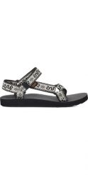 Sandały damskie, Teva W Original Universal Sandals. Czarne sandały damskie Teva, bez wzorów, z materiału, bez obcasa, bez zapięcia. Za 229.00 zł.