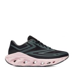 Buty do biegania Reebok. Czarne obuwie sportowe damskie Reebok, bez wzorów, bez zapięcia, do biegania. Za 349.99 zł.