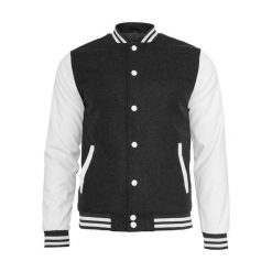 Miejska klasyczna kurtka oldschoolowa. Białe kurtki męskie Urban Classics, s, bez wzorów, z materiału, klasyczne, bez kaptura. Za 297.50 zł.