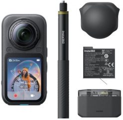 Kamera Insta360 Insta360 X6 Essentials Bundle Midnight Black. Kamery sportowe INSTA360. Za 3,828.67 zł.