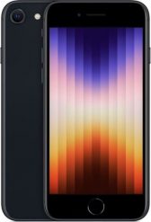 Smartfon Apple SE 2022 5G 3/128GB Czarny (MMXJ3). Czarne smartfony Apple. Za 2,536.16 zł.