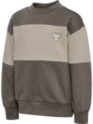Hummel Bluza hmlMINI LOOSE BLOCK Luźny krój – DARK GULL GRAY. Szare bluzy damskie Hummel, bez wzorów, z bawełny, bez ramiączek, bez kaptura. Za 164.00 zł.