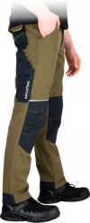 Reis Męskie spodnie robocze Softshell ochrona przed wiatremi deszczem wzmocnienia ripstop odblaski branża budowlana montaż serwis LH GREX SH 46. Brązowe spodnie sportowe męskie Reis, m, bez wzorów, z softshellu. Za 114.14 zł.