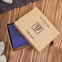 Paolo Peruzzi Portfel damski skórzany vintage mały granatowy z ochroną RFID T-114-HDB. Brązowe portfele damskie Paolo Peruzzi. Za 92.16 zł.