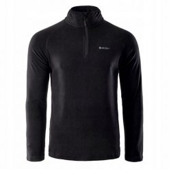 Bluza polarowa męska polar Hi-Tec Denton, Rozmiar M. Bluzy sportowe męskie Hi-tec, m, bez wzorów, z polaru, bez kaptura, trekkingowe. Za 54.00 zł.